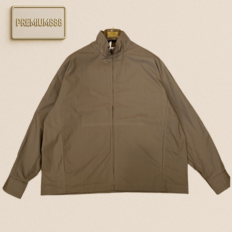 The Row Casual Button-Down Zip Jacket