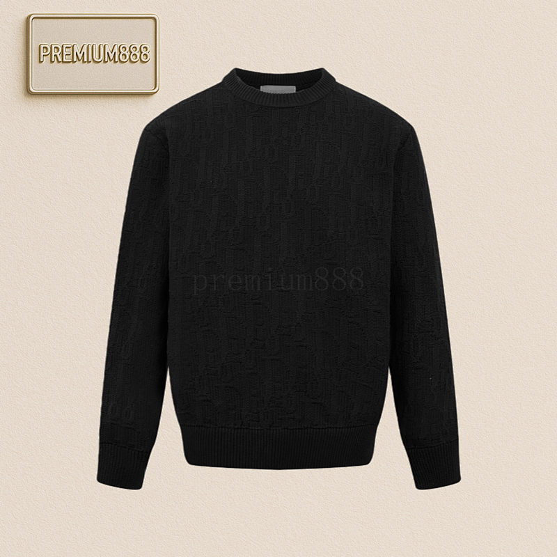 Dior Oblique Full-print Jacquard Sweater