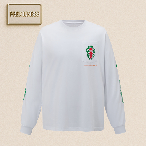Qilin Arm Large Sword Embroidery T-shirt