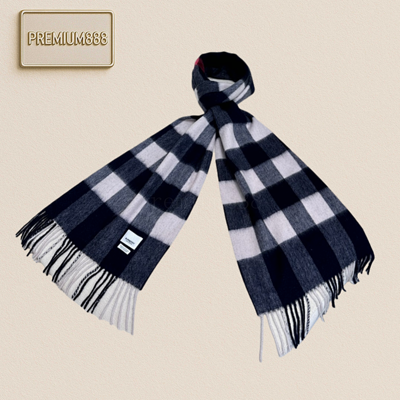 Burberry Deep Classic Cashmere Plaid Scarf The Latest Appearance Of The Counter The Current Counter