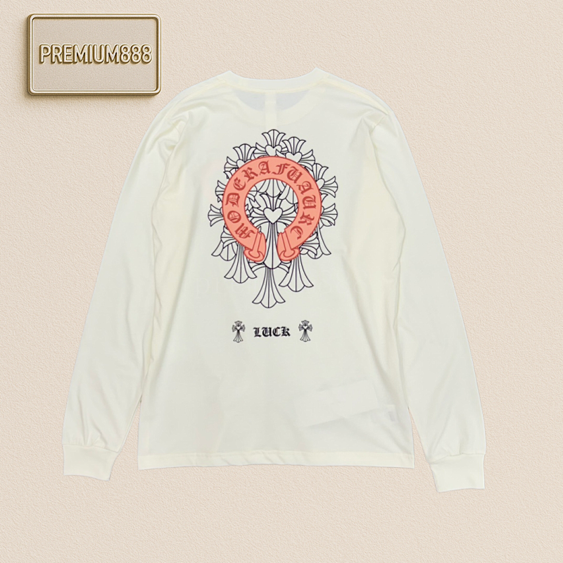 Sanskrit Printed Long-sleeved Shirt