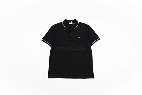 CE Small Letter Polo White Model