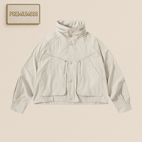 Lemaire Parachute Zipper Pocket Jacket