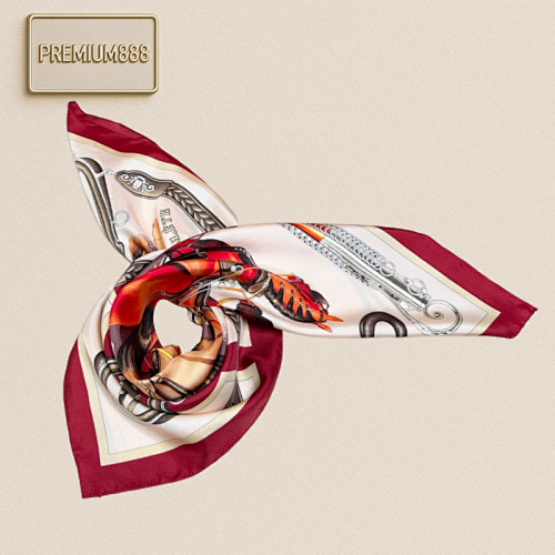 Hermès Crossbow Traction Harness 90 Collection Scarf
