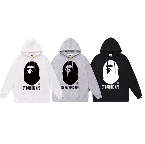 Terry Fleece Bape Hoodie