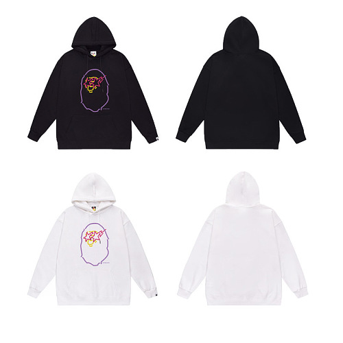 Terry Fleece Bape Hoodie