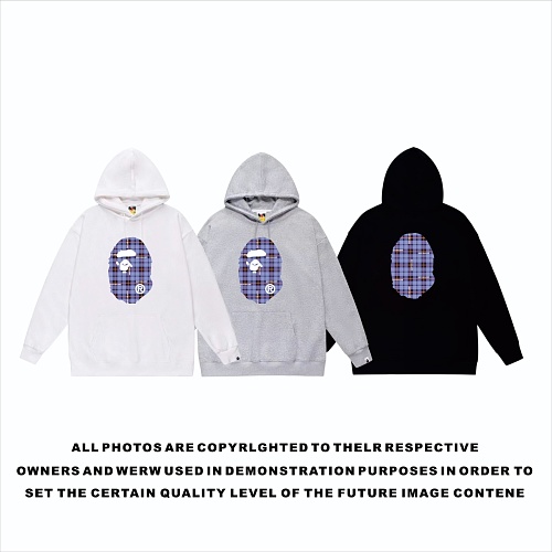 Terry Fleece Bape Hoodie