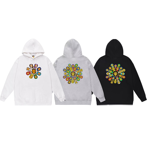 Terry Fleece Bape Hoodie