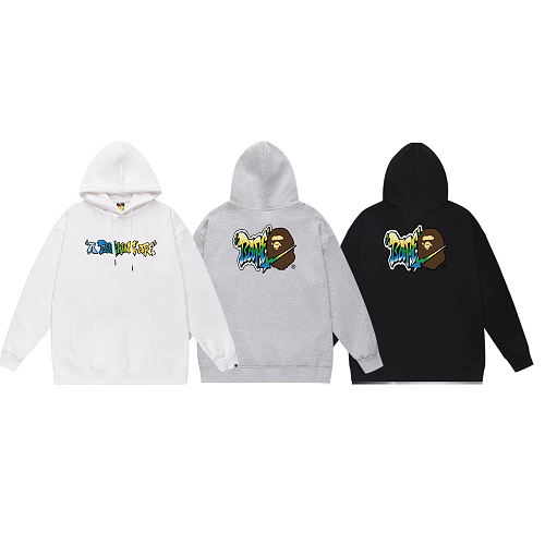 Terry Fleece Bape Hoodie