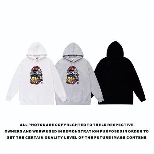 Terry Fleece Bape Hoodie