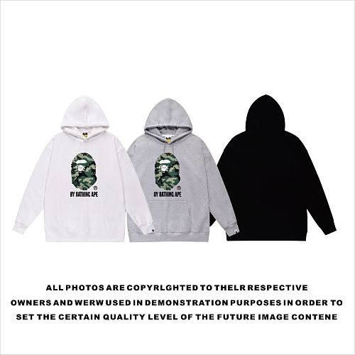 Terry Fleece Bape Hoodie