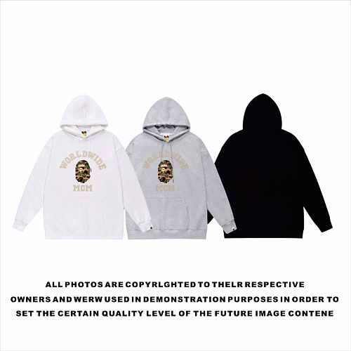 Terry Fleece Bape Hoodie