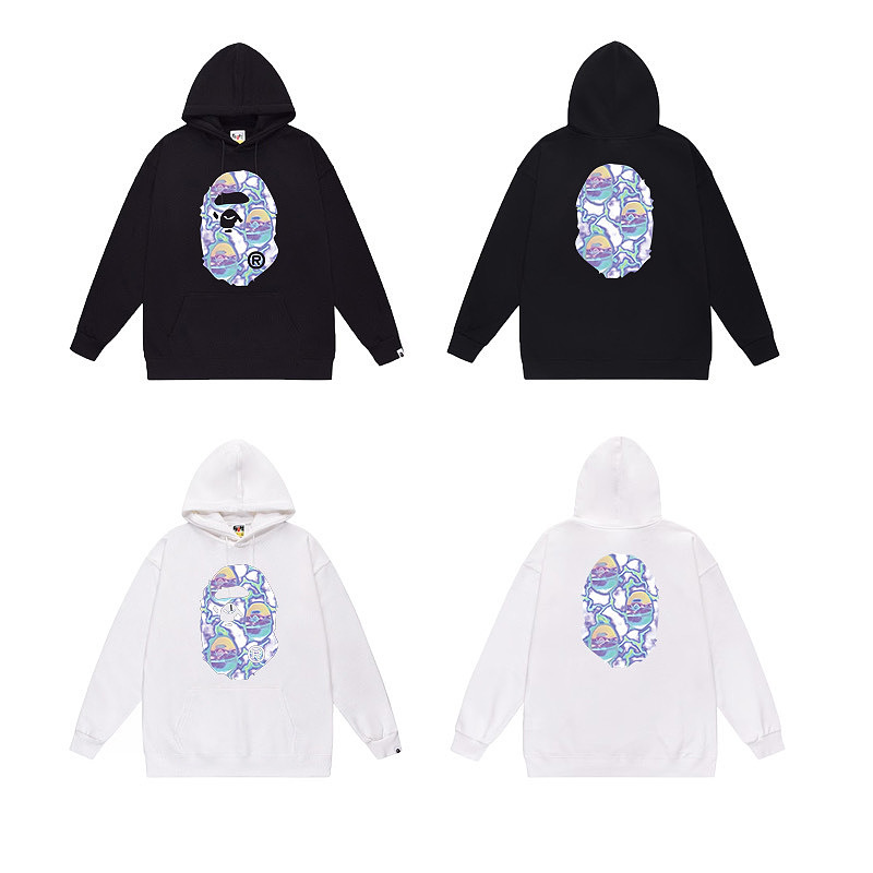 Terry Fleece Bape Hoodie