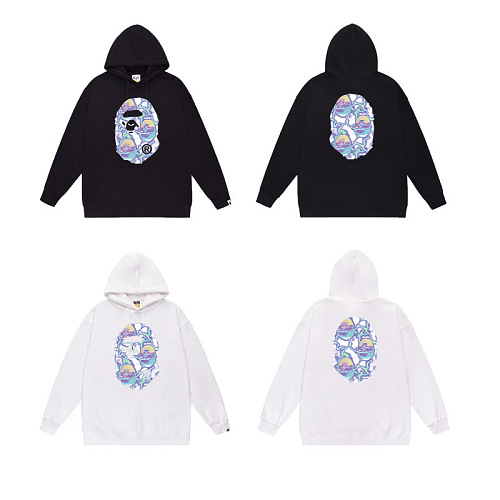 Terry Fleece Bape Hoodie