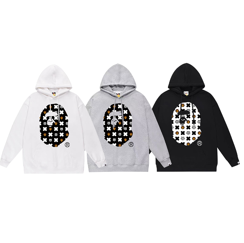 Terry Fleece Bape Hoodie