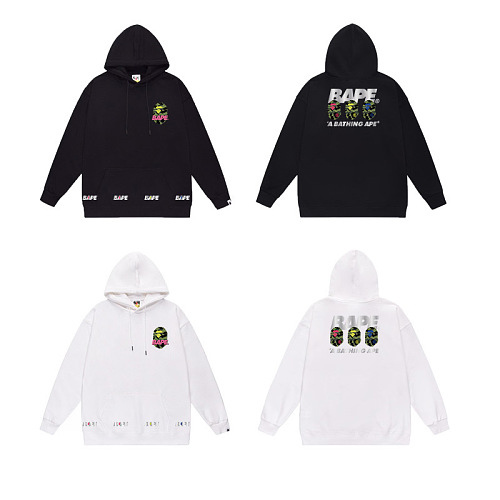 Terry Fleece Bape Hoodie