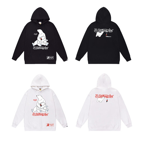 Terry Fleece Bape Hoodie