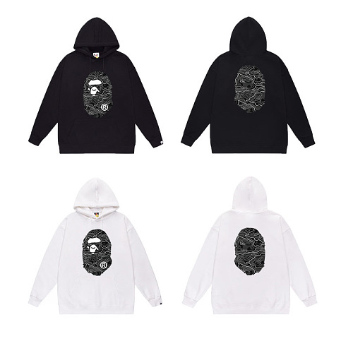 Terry Fleece Bape Hoodie