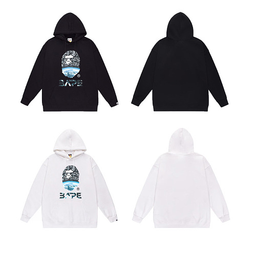 Terry Fleece Bape Hoodie