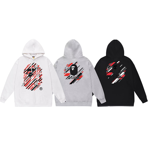 Terry Fleece Bape Hoodie