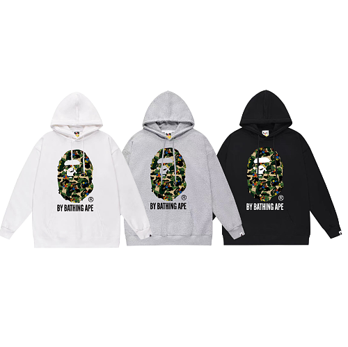 Terry Fleece Bape Hoodie