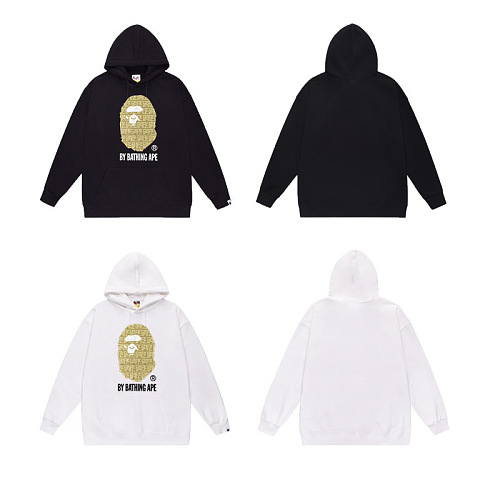 Terry Fleece Bape Hoodie