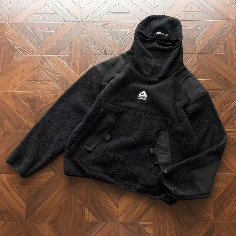 Nike X A G X Supreme Jacket Fleece Hoodie