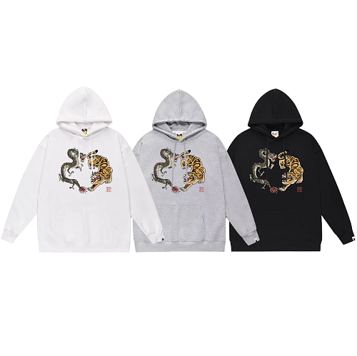 Terry Fleece Bape Hoodie
