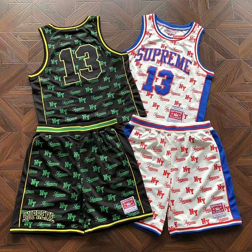 Pants Supreme X Mitchell Ness Vest Shorts