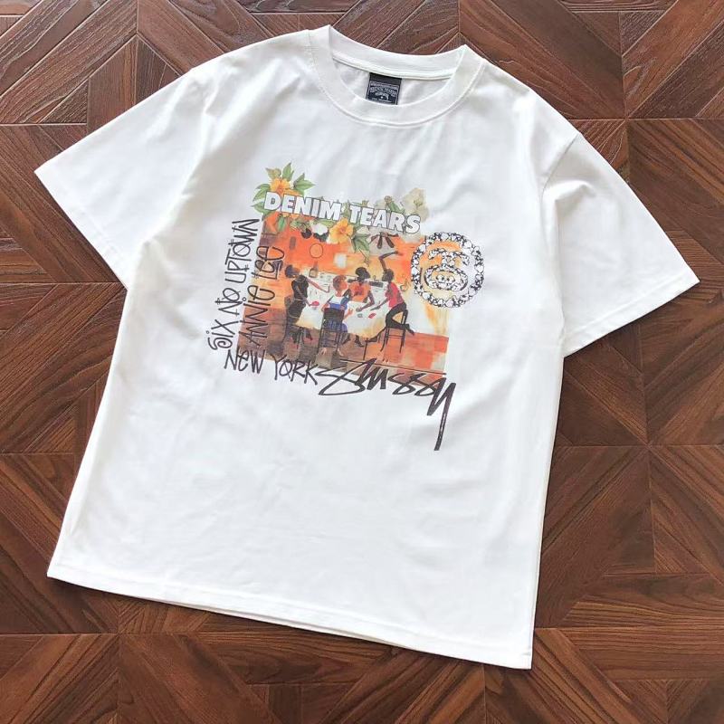 Sale 128 Stussy X Denim Tears T-Shirt
