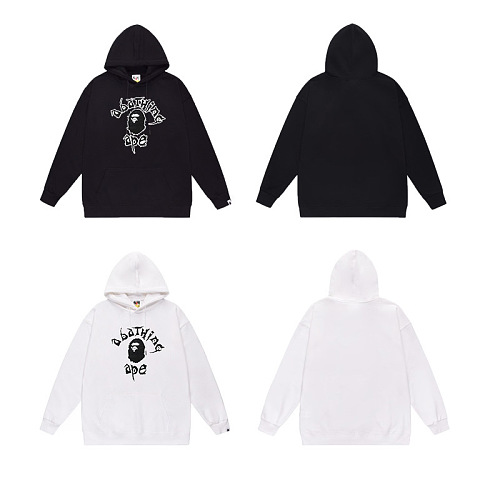 Terry Fleece Bape Hoodie
