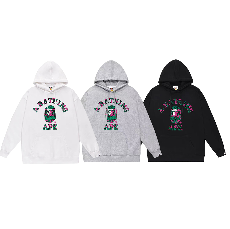 Terry Fleece Bape Hoodie