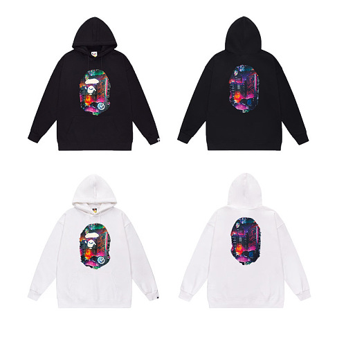 Terry Fleece Bape Hoodie
