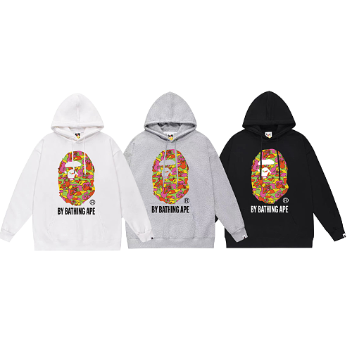 Terry Fleece Bape Hoodie
