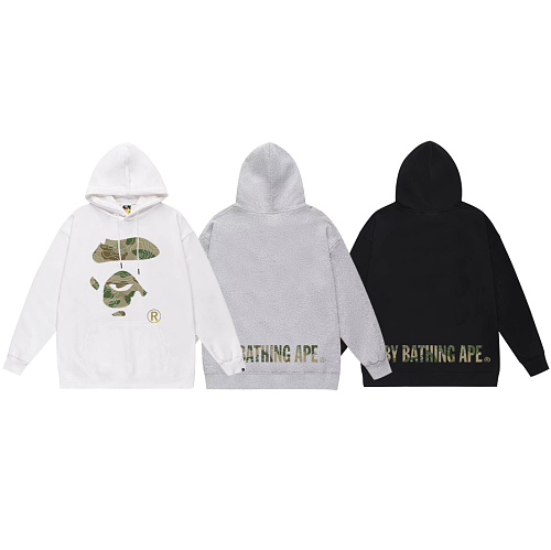 Terry Fleece Bape Hoodie