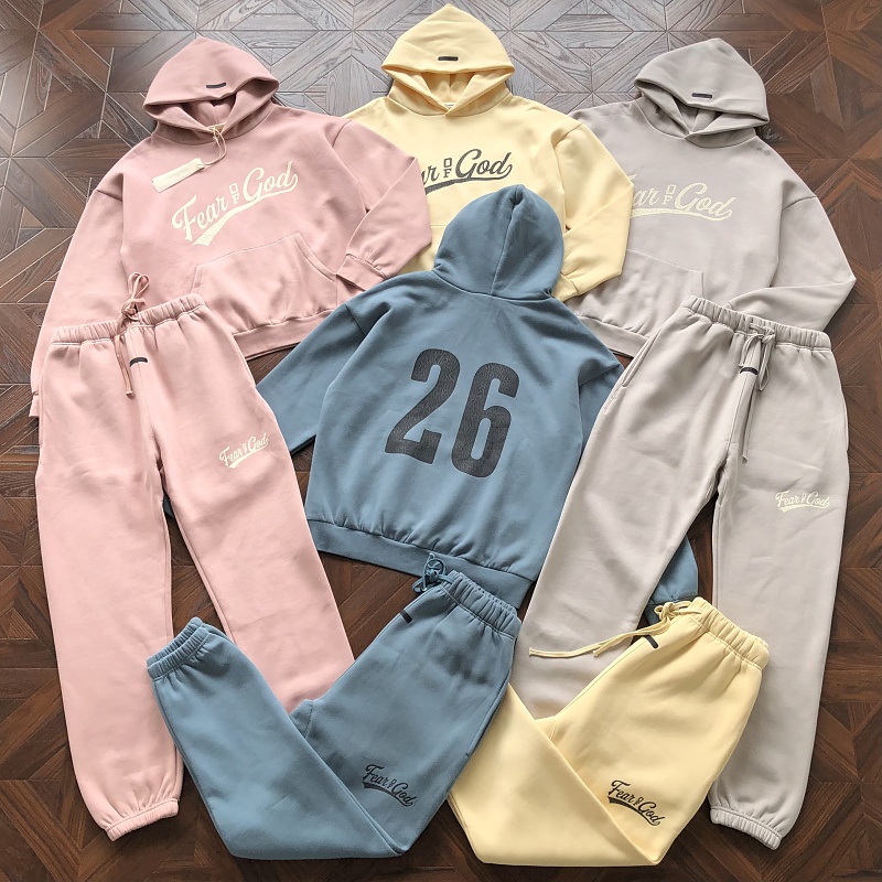 Essentials TOP165 PANTS145 Fog Hoodie Trousers