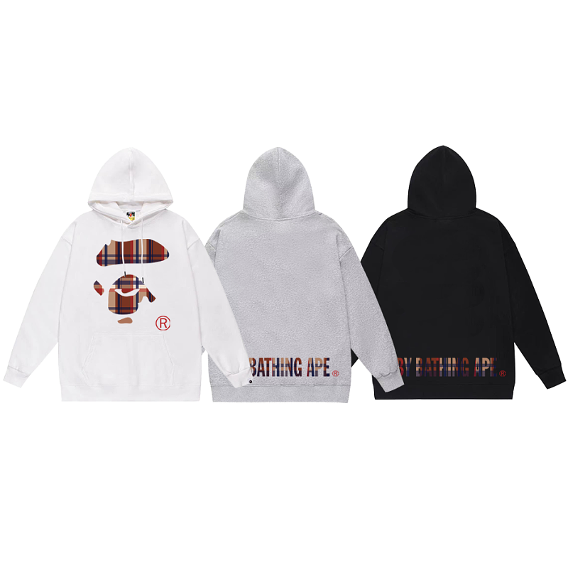 Terry Fleece Bape Hoodie