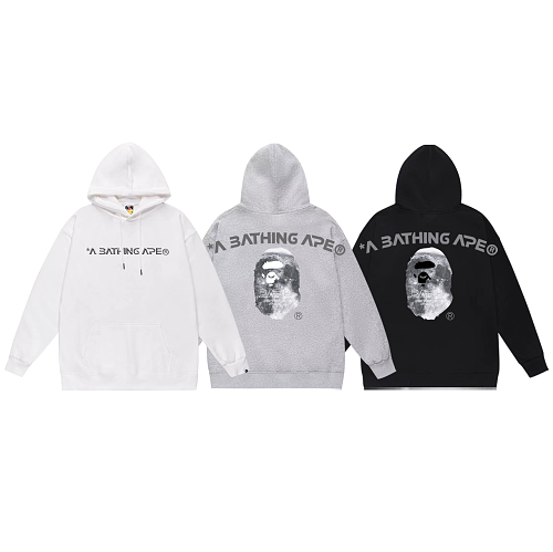 Terry Fleece Bape Hoodie