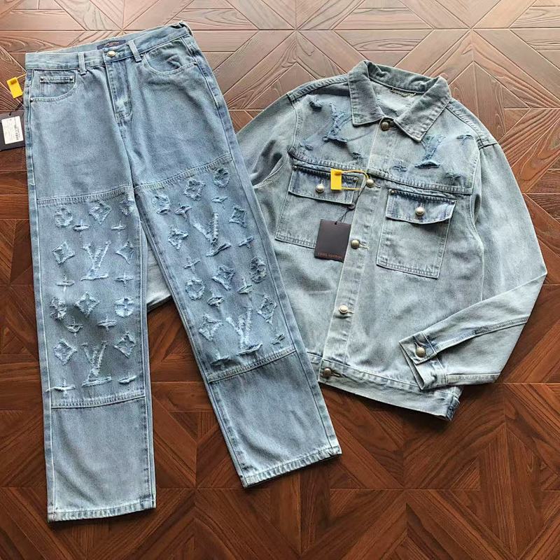 Top Pants Palm Jacket Trousers
