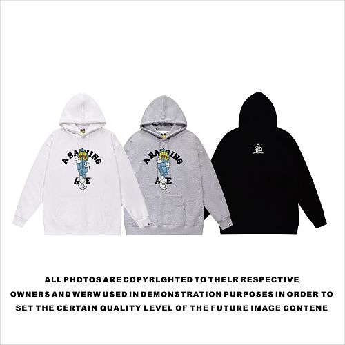 Terry Fleece Bape Hoodie