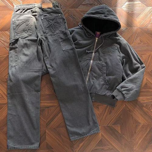 Pants Corteiz Cotton Jacket Trousers