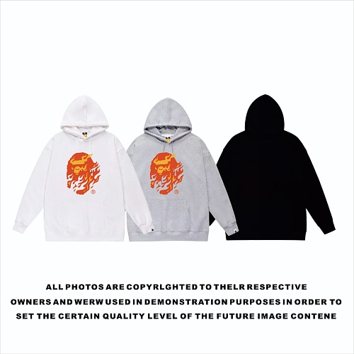 Terry Fleece Bape Hoodie