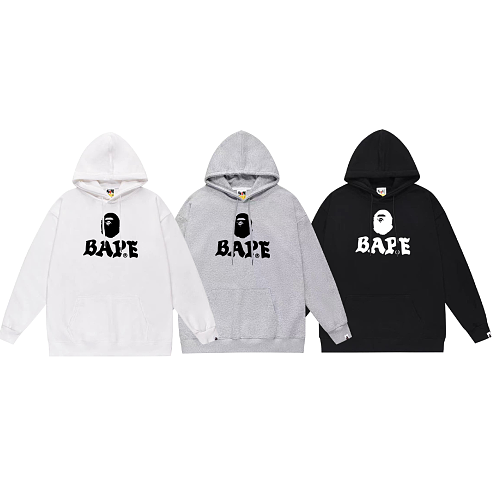 Terry Fleece Bape Hoodie