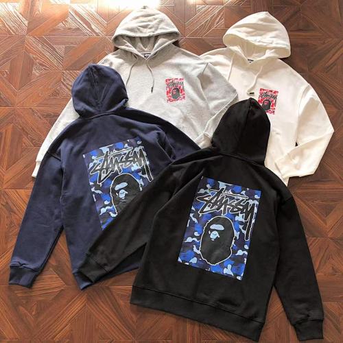 Stussy X Bape Hoodie