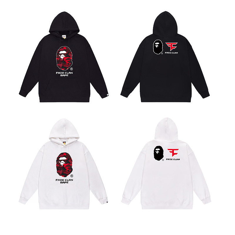 Terry Fleece Bape Hoodie