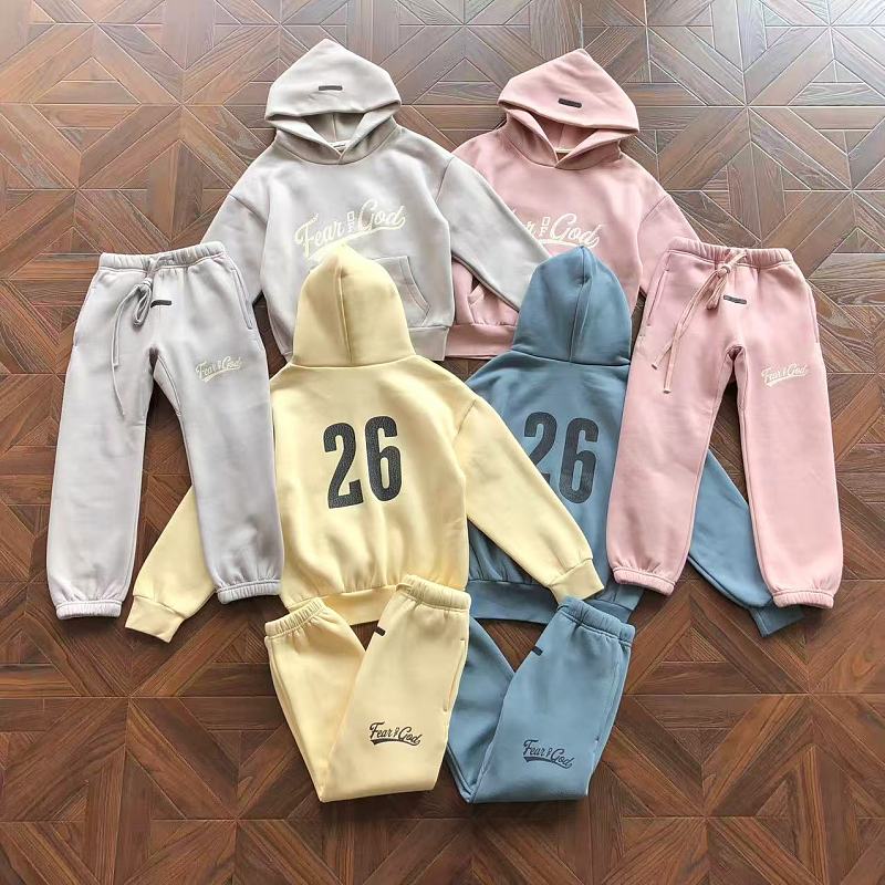 Essentials Pants Fog Hoodie Trousers Kids