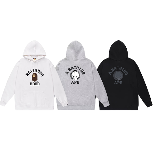 Terry Fleece Bape Hoodie