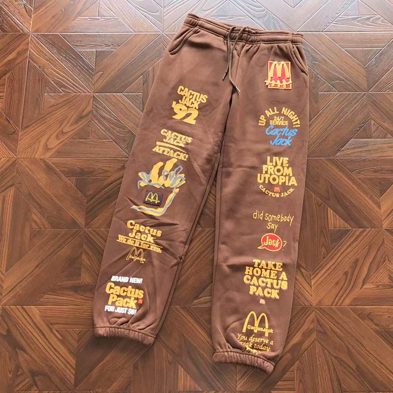 Travis Scott X Mcdonald's Trousers