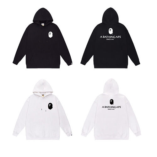 Terry Fleece Bape Hoodie