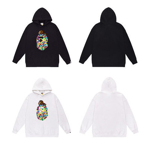 Terry Fleece Bape Hoodie